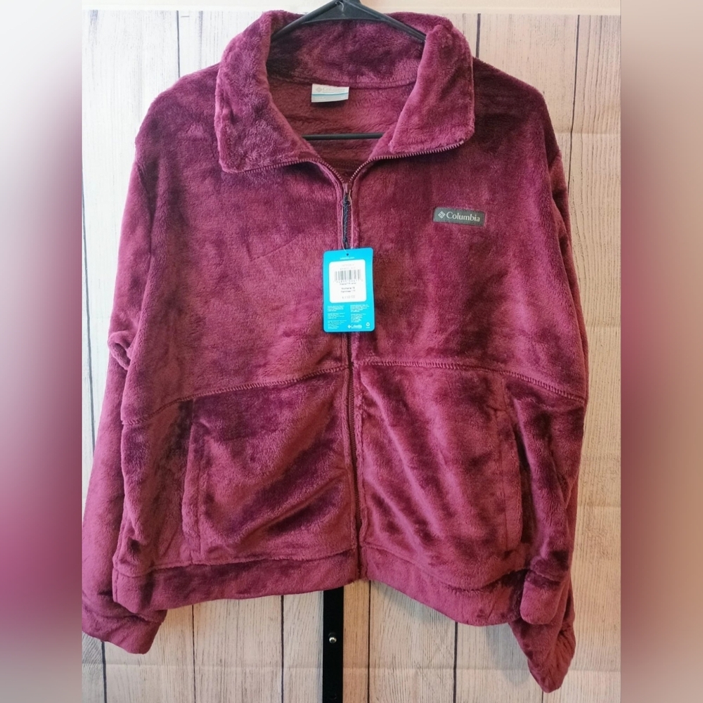 NWT Columbia Fireside FZ 1X Jacket